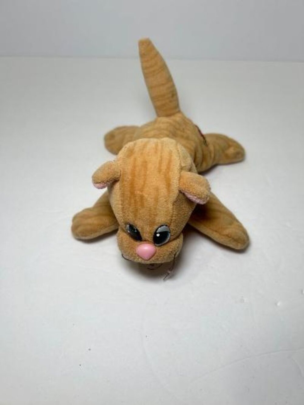 Tonka Plush Pound Puppies Purries Kitty Cat Orange Tabby Stuffed Animal Plush